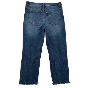 Harper Heritage Heavy Distressed Straight Jeans Blue Medium Wash Size 29 Baggy